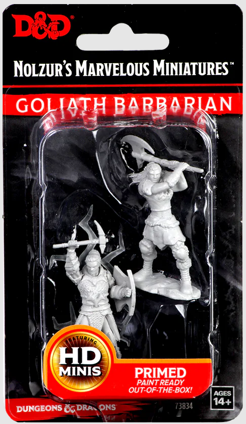 Dungeons & Dragons: Nolzurs Marvelous Miniatures: Goliath Barbarian (female) 73834
